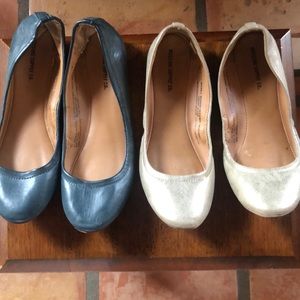 Two target brand ballet flats. In good condition.
